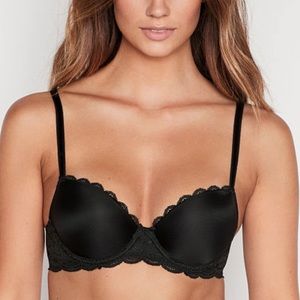 Victoria’s Secret Dream Angels Lined Demi Black